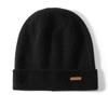 Double Layer Thickened Baotou Hat Cashmere Knitted Hat Men's Outdoor Winter Warm Hat Ear Protector Cold Hat