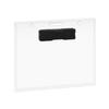 Amazon Basics Magnetic Name Badge Holders, Horizontal, 100-Pack, Clear