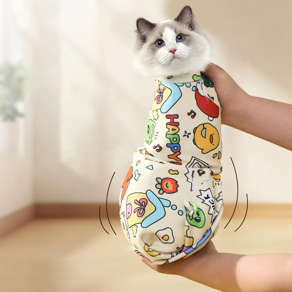 Grooming Wrap Wrap For Cutting Nails Restraint For Nail Clipping Swaddle Wrap Burrito Wrap