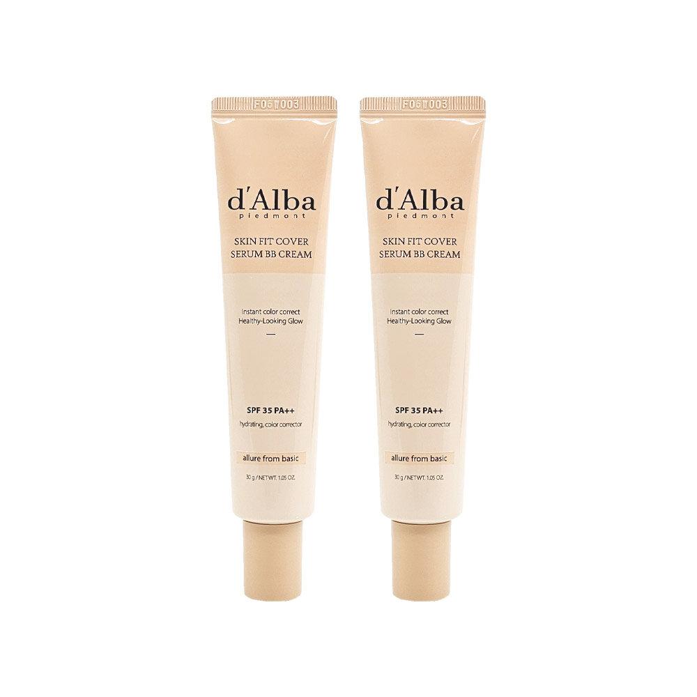 d Alba Skin Fit Cover Serum BB Cream 30 г (SPF35) х 2 d Alba Skin Fit BB Cream 2 pcs