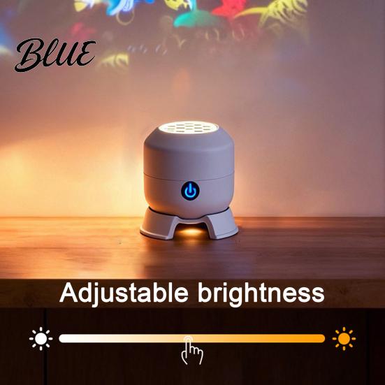 Snowflake Pattern Projector Christmas Light Dynamic Rotating Indoor Projection Lamp with Party Decorations Reindeer Snowman for Ceiling Wall Holiday