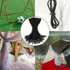 10/50Pcs Bungee Cord With Hooks High Elasticity Expander With Hooks Rubber Tensioner With Hooks For Camping Tarpaulin