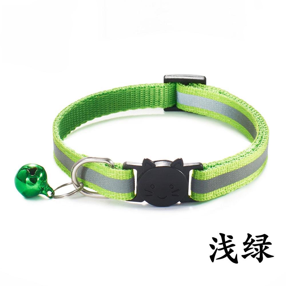 Collier Réfléchissant Anti-étranglement pour Chat Collier Ras du Cou Collier pour Chiot Nouveau-né Collier d'Identification pour Chien Collier Coloré à Clochette pour Chats Produits pour Animaux de Compagnie Chatons