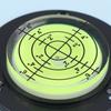 50*9/12/17Mm Round Horizontal Bubble Level High Precision Bubble Level Bulls Eye Horizontal Spirit Level For Desktop Wooden