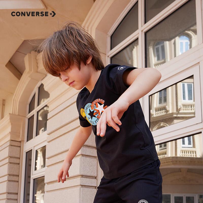 Converse Kids  Colorblock Star Logo Breathable T-shirt 6