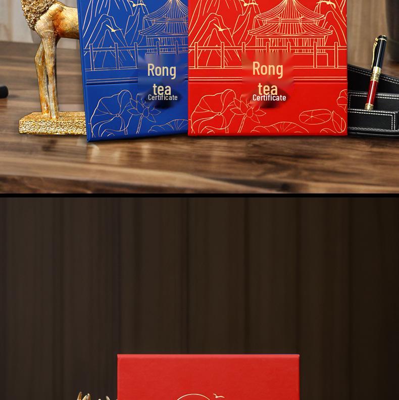 Custom Leather A4 Award & Graduation Certificate Case – Chinese Style