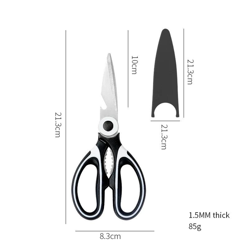 Kitchen Scissors Stainless Steel Multipurposes Shears Tool For Food Chicken BBQ Meat Herb Scissors Multifunctional Kitchen Tools