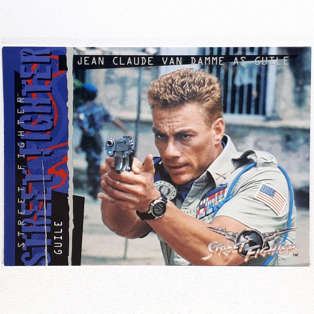 Used Street Fighter Card Japan and America Comparison Set Guile Edition [Trading Card VS Carddass]
