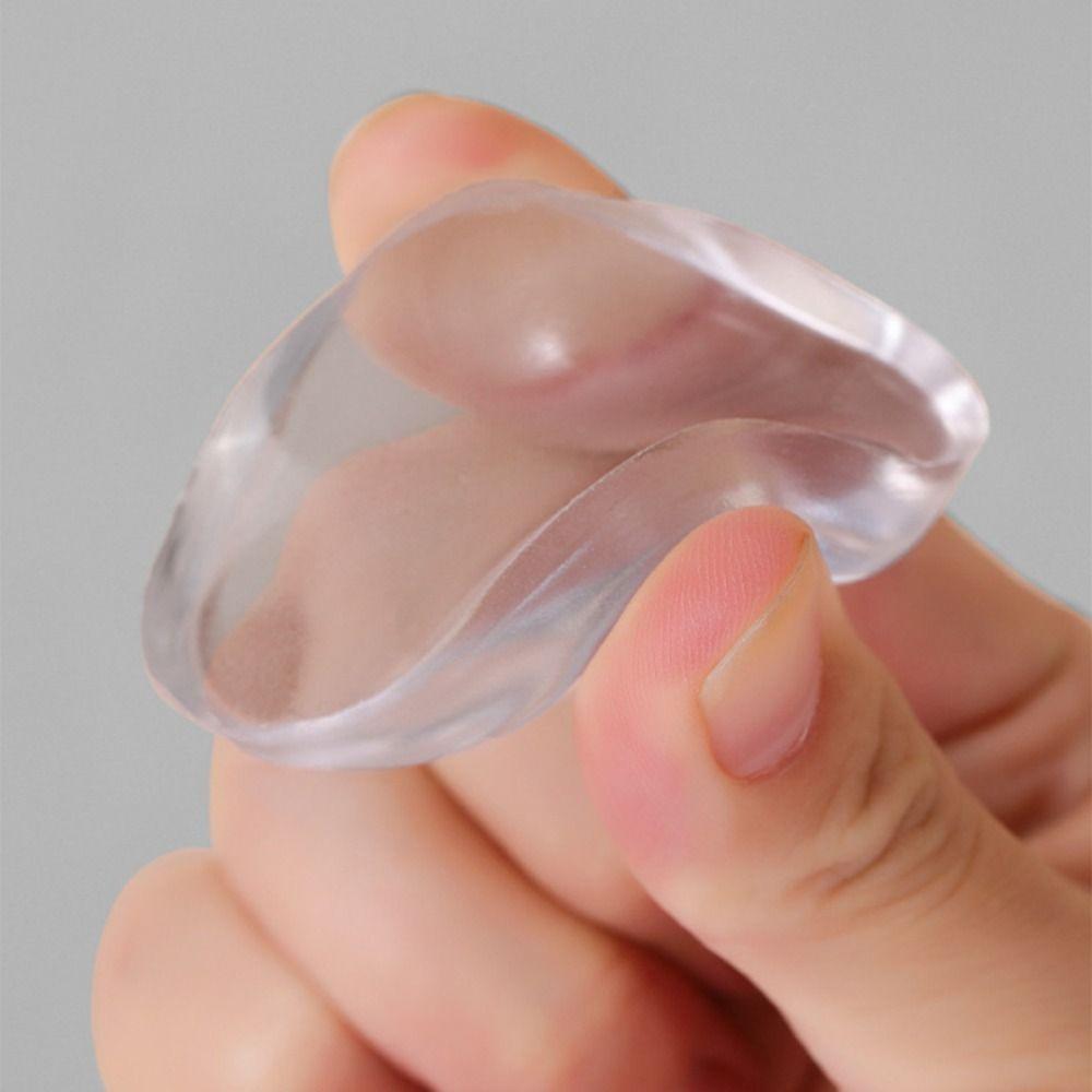 1/6PCS Silicone Door Stopper Furniture Door Handle Bumper Durable Anti-crash Pad  Home