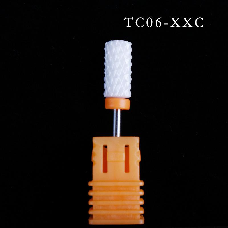 Ceramic Nail Grinding Head - Corn Bullet Rocket Shape for Electric Nail Grinder