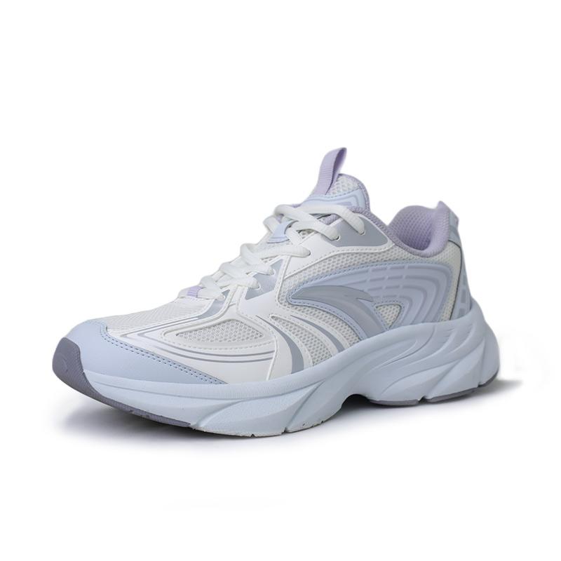 Anta Millennium Glacier Breathable Cushioning Slip Resistant Abrasion Resistant Low Top Chunky Sneakers Women's 122618896R-3