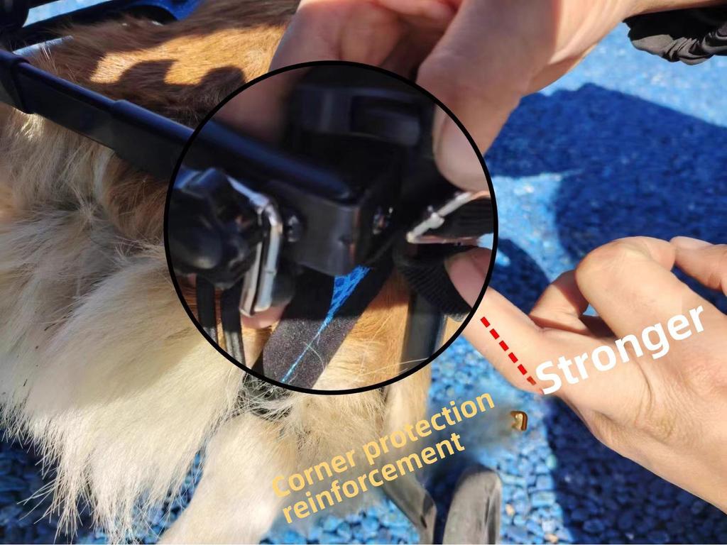 Pet Scooter Wheelchair for Disabled Dogs and Cats with Hind Leg Paralysis, Suitable for All Sizes
