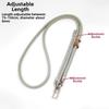 Universal Phone Lanyard Metal Hook Crossbody Necklace Strap Adjustable Phone Strap  for Phone Case