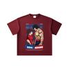 260 GSM Double Yarn 32 Count 100% Cotton Baki V2 Baki Ashura Print Unisex Heavy Cotton T Shirt