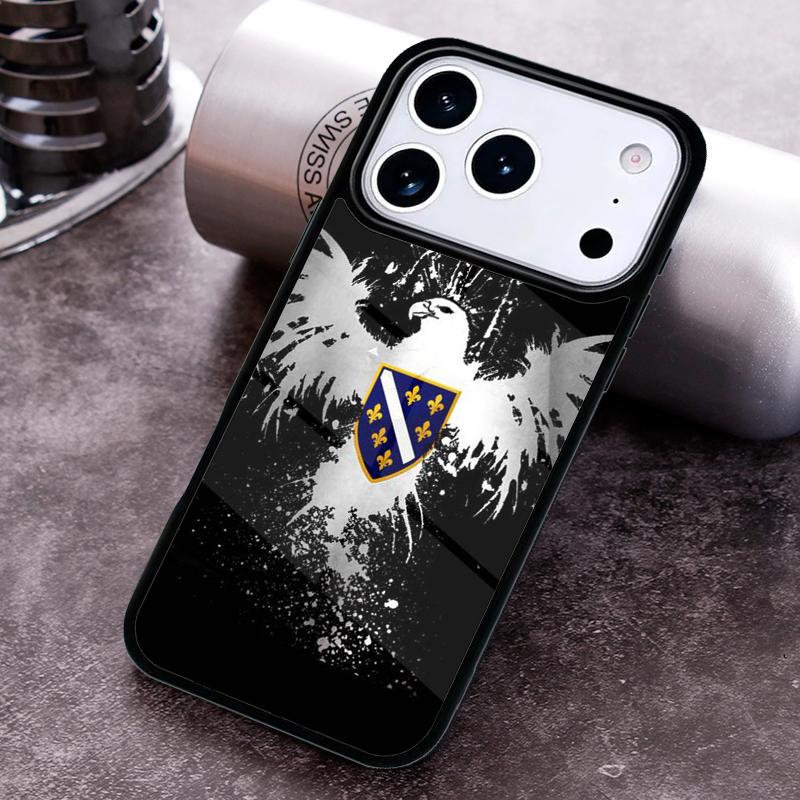Bosna I Hercegovina Heart Phone Case For iPhone 17 16 15 14 13 12 11 Pro Max Plus 17Air Soft Silicone Cover
