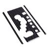 1 Set Car Center Console Gear Shift Panel Cover Trim LHD Fit for Toyota FJ Cruiser 2007-2017 2018   Carbon Fiber Black