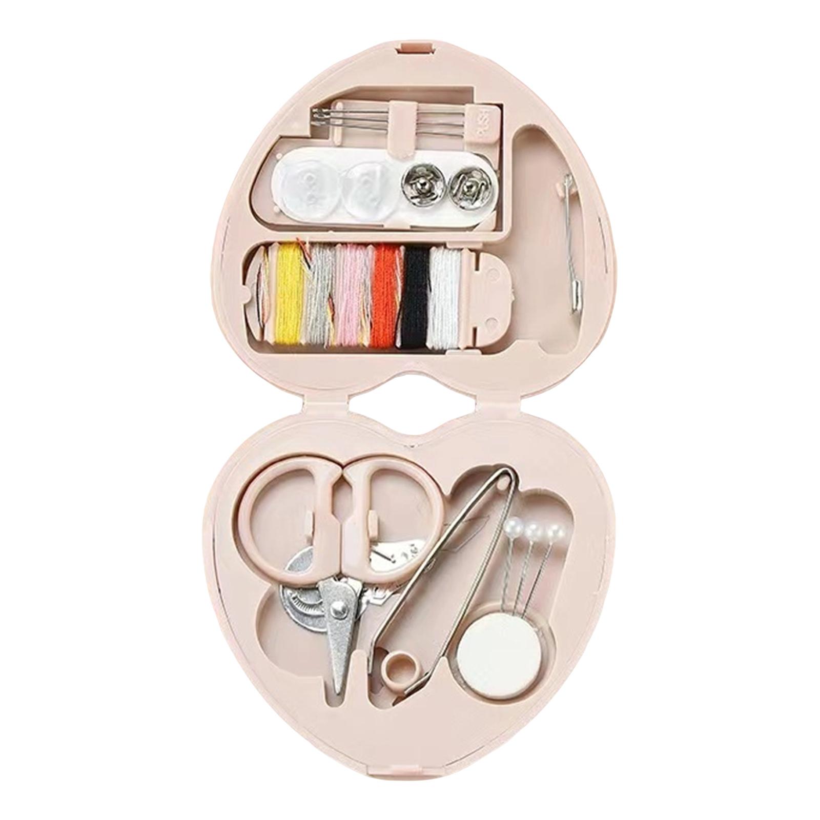 

Portable Sewing Tool Set, Easy Sewing Tools, Suitable For Beginners One Size рожевий