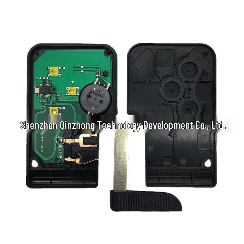 Compatible 3-Button Smart Key for Megane, 433 MHz with 7947 Chip.