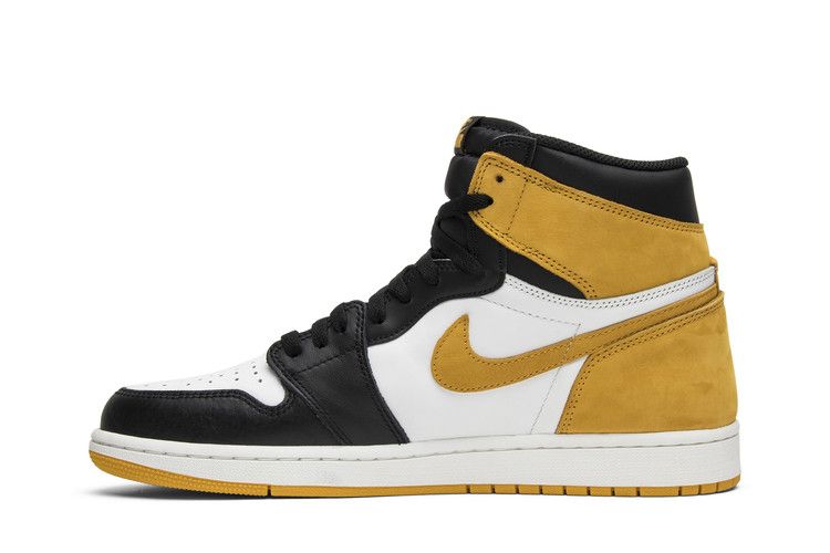 Jordan 1 Retro High Yellow Ochre Men's Sneakers