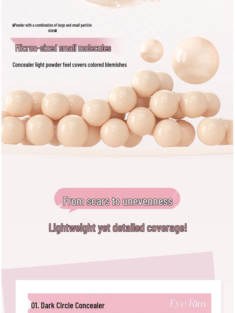 NOVO Milky Glow Long-lasting Cushion Foundation: Hydrating, Lightweight, Waterproof, Sweat-proof, Oil Control Concealer BB Cream