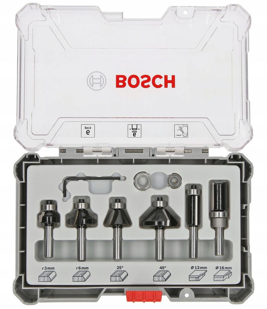 6-Piece Trim & Edging Cutter Set, 6mm Handle