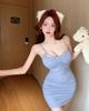 Chic Low-Cut Hollow Slimming Camisole Dress
