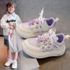 Girls' Mesh Shoes  Spring and Autumn New Children's Sports Shoes Mesh Breathable Girls' Casual Shoes Board Shoes