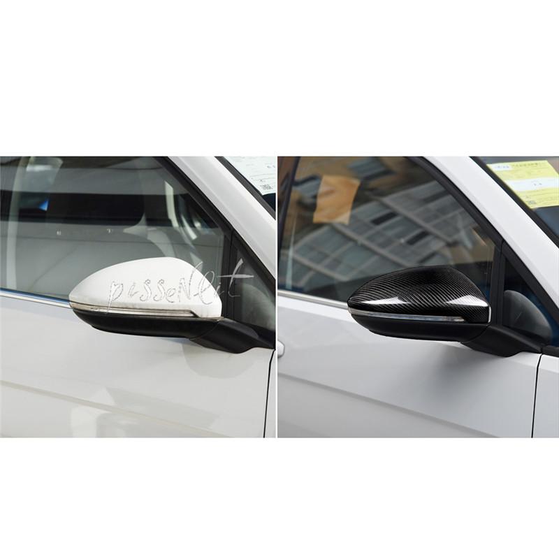 Carbon Fiber For VW Volkswagen Golf 6 MK6 R GTI VI 2009- 2013 Car Side Rear View Rearview Back Mirror Cover Replacement