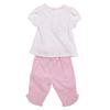 Mintini Baby Girls Striped Top & Bottom Set