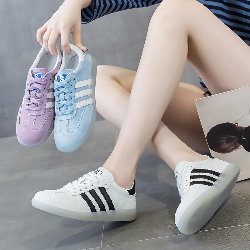 Leather Majilad training shoes women's flat 2024 new little white shoes summer niche original board shoes trendy shoes women