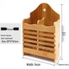 Lijia Bamboo Chopstick & Cutlery Holder