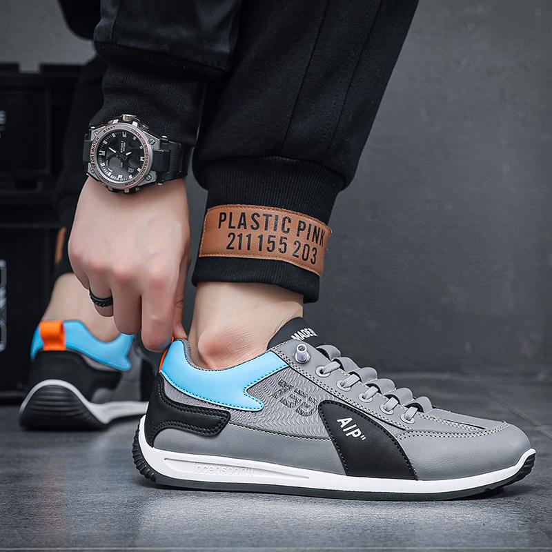 Outdoor Men's Running Sport Shoes Mesh Men Walking Shoes Lightweight Casual Sneakers Comfortable Breathable Flat Jogging Shoes