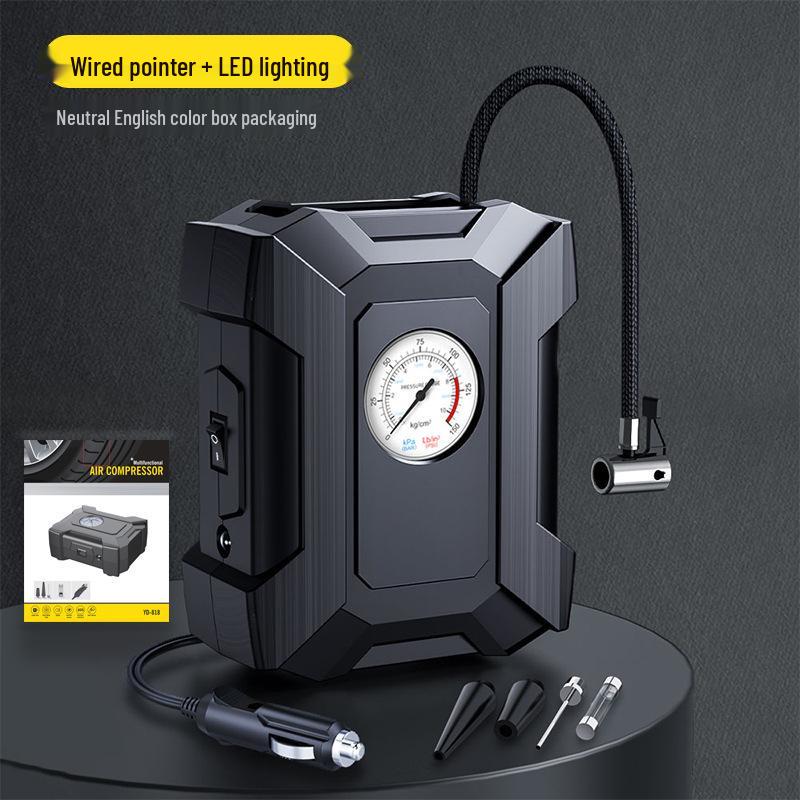Portable 12V Multifunctional Electric Car Tire Inflator