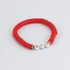 Taylor Swift Friendship Bracelet: Pink Letters Inspired by Lover, Fearless, Anti-Hero, 1989, and Reputation.