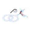 Rennsport-Lenkrad Schnellverschluss-Nabenadapter-Kit Radnabenadapter für Drift-Lenkrad Lochkreis-70/75mm Runsco