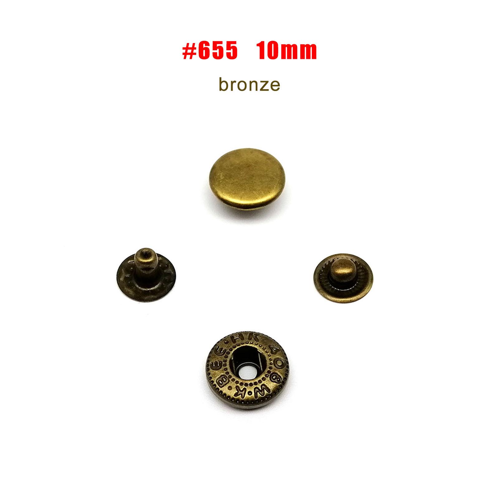 

25 комплектів #655 #633 #831 #201 Металеві кнопки-застібки без шиття Прес для кнопок Пулер Кнопка Шкіряна сумка Одяг Куртка Ремонт Заклепка Зроби сам