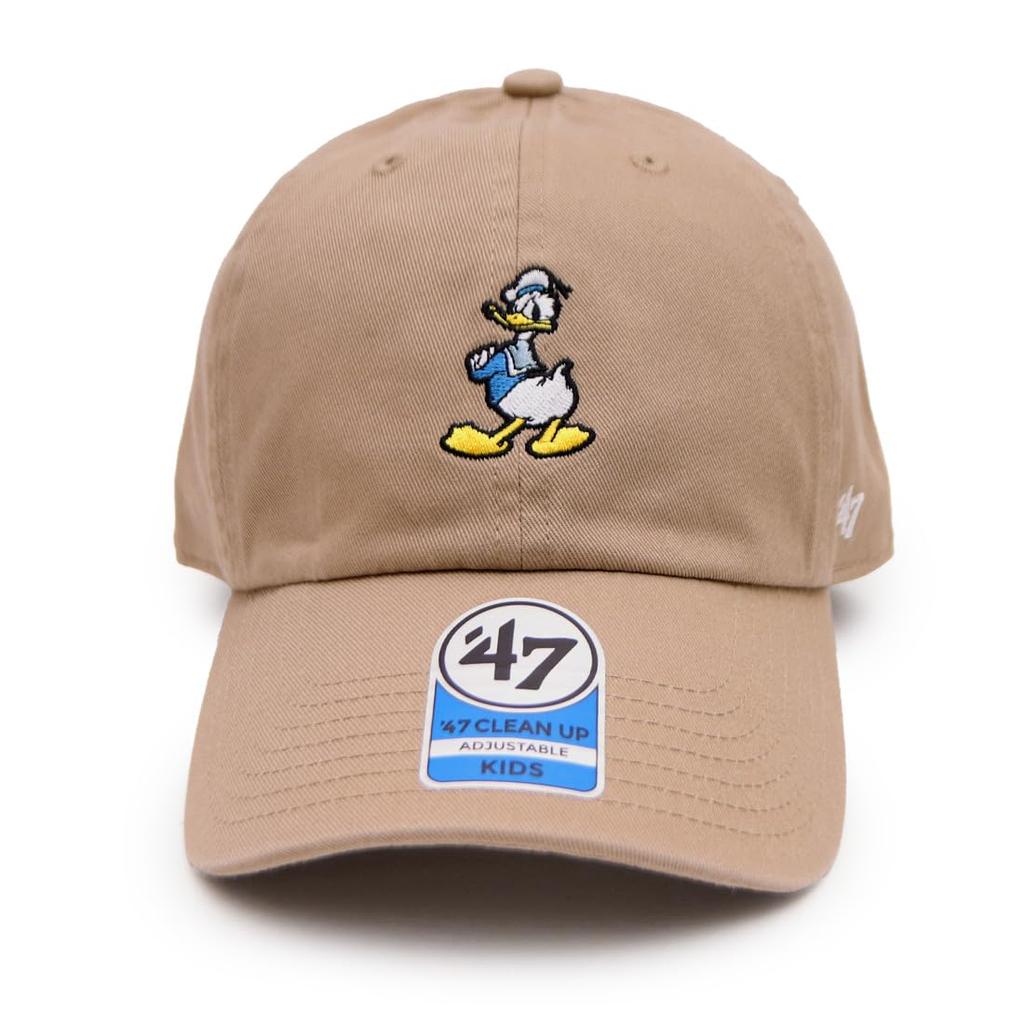 47 (Forty Seven) Kids' Cleanup Cap - Disney Donald Duck Design 14865118 (Khaki/F/Jr)