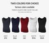 Men's Seamless Shapewear Tank Top: Tummy Control, Chest Binder, Fitness Base.