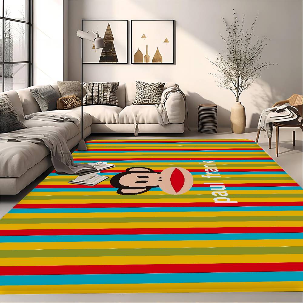 Logo P Pauls F Frank Anmie Door Mat Washable Non Slip Living Room Sofa Chairs Area Mat Kitchen Toilet Rug