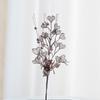 Christmas ornaments heart fan leaves lily decorative branches Christmas tree plugins atmosphere supplies simulated branches berries