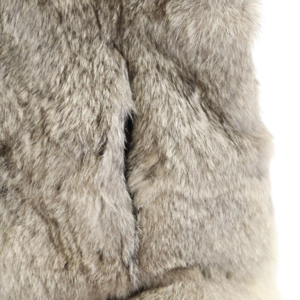 57 Heavy 80s vintage Fur coat M gray Women Used