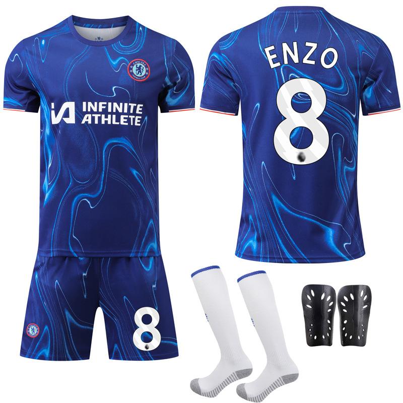 2024-25 Chelsea Football Jersey Set Jersey No. 20 Palmer 7 Neto 14 Felix Jersey Spot
