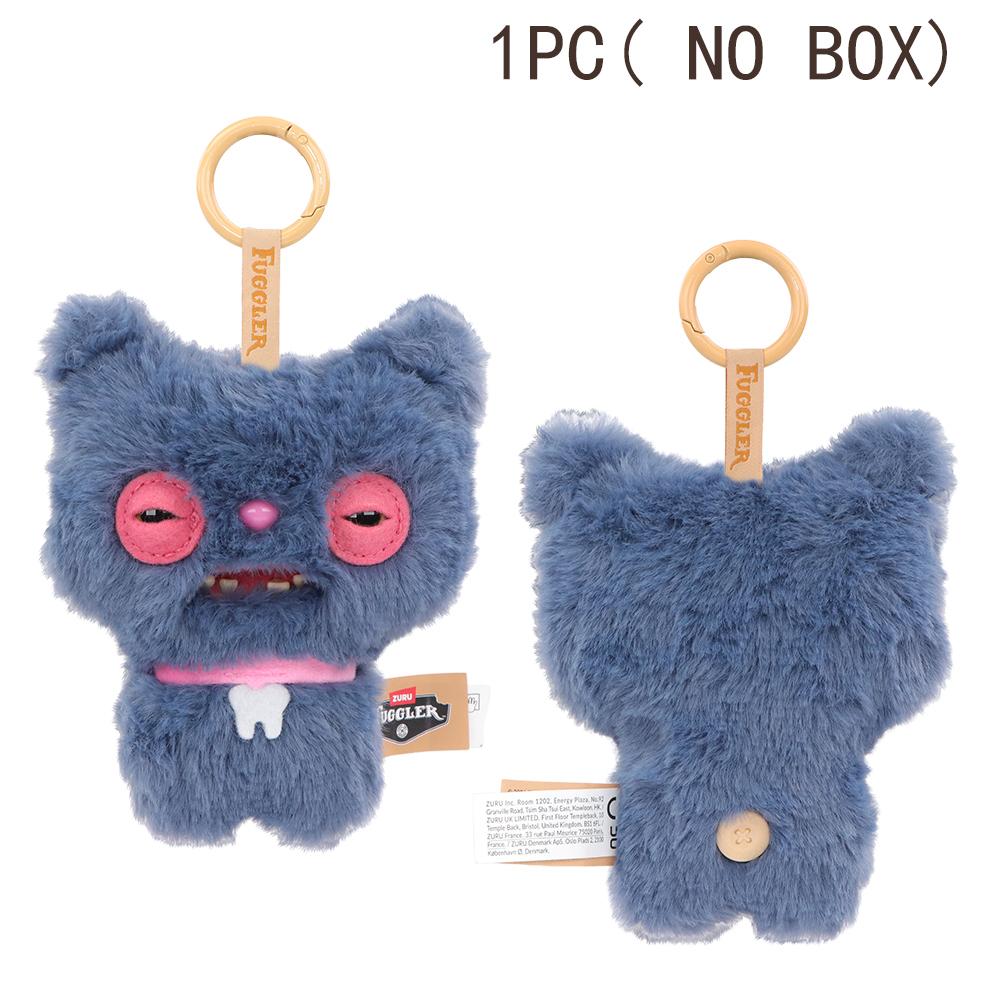 Original Fugg Alley Cats Anhänger Plüschtiere Fuggler Hässliches Monster Blind Box Haarlos Siamkatze Orange Kätzchen Plüschfiguren Geschenk blue