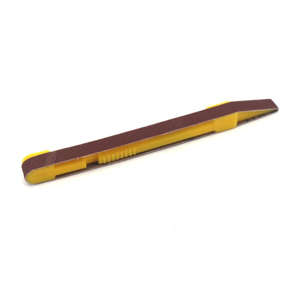 16cm Length Guitar Fret Polishing Pen Pen Shape Fret Polishing Guitar Fret Polishing Wire File Fretboard Sanding with Sand Belt