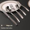 Stainless Steel Western Tableware Set: Steak Knife, Fork, Spoon for Restaurants and Hotels