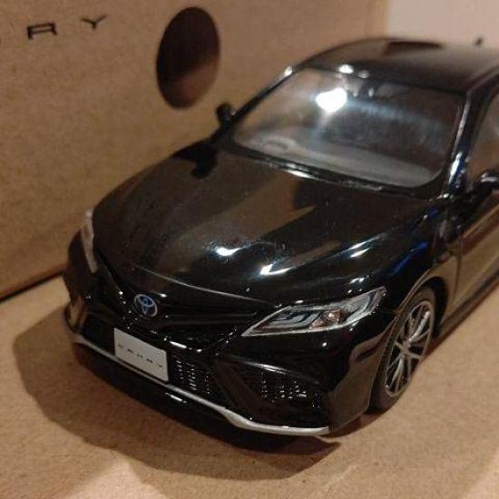 Toyota New Camry WS Color Sample Diecast Minicar 218 Attitude Black Mica 1/30