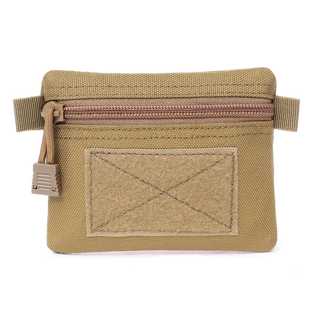 

Відкритий кемпінг EDC Molle Wallet Водонепроникний портативний подорожній пояс на блискавці для кемпінгу, походу, полювання EDC