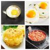 4 Pack 9cm Egg Circle Rings | Stainless Steel Round Egg Rings For Frying| Egg Moulds Molds For Cooking Fried Eggs