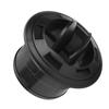 75mm Dashboard Air Conditioning Deflector Outlet Black Round Vent Universal for Bus RV
