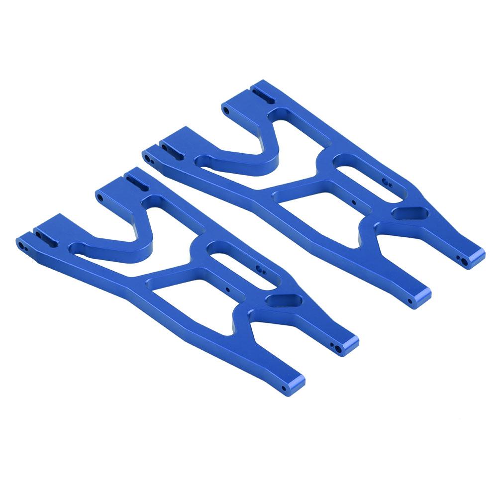 Aluminium Alloy Front Rear Lower Suspension Arm for Traxxas X MAXX 1 5 RC Car (Dark Blue)